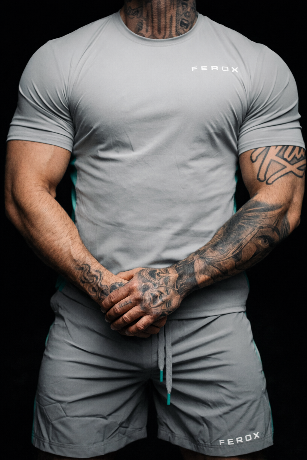 MINT GREEN & GREY TRI-SET