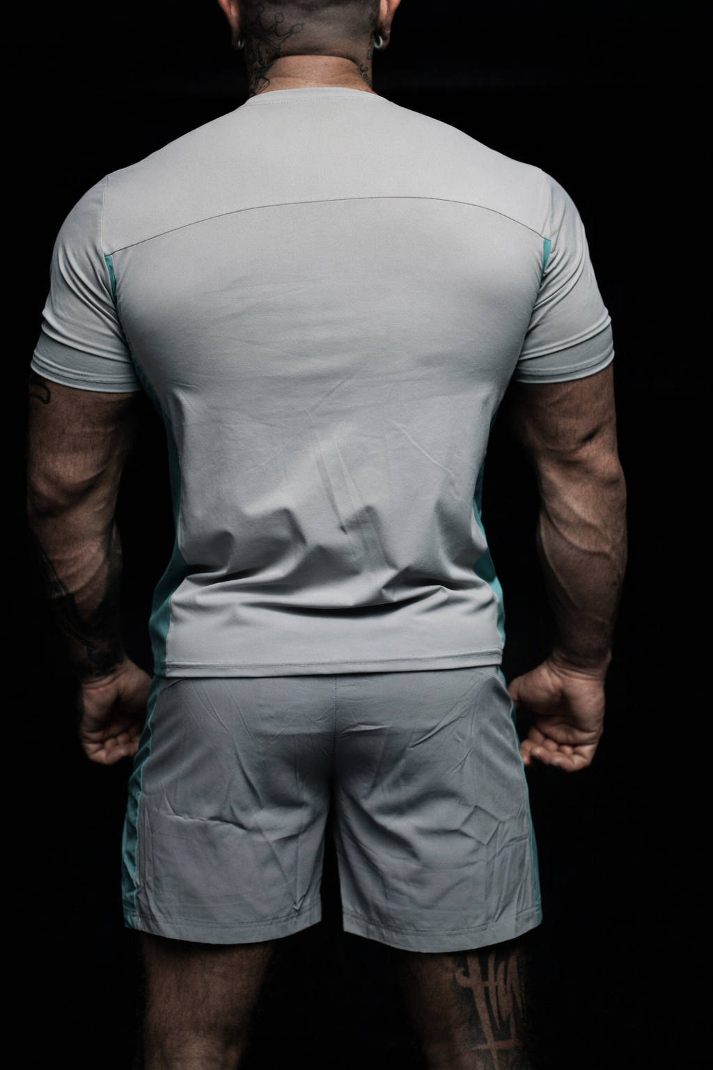 MINT GREEN & GREY TRI-SET